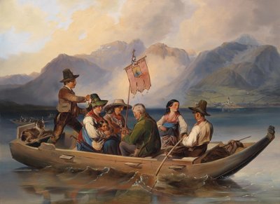 Crossing at Wolfgangsee by Matthias Ranftl